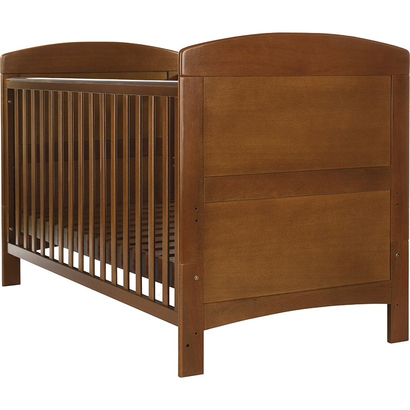 GRACE COT BED WALNUT